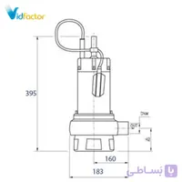 پمپ لجن کش پنتاکس استیل DX 100/1 1.2G