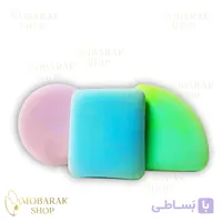 ست پد آرایشی سه تکه (دایره، مثلث، مربع)