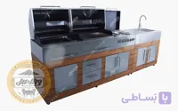 باربیکیو آیلند مدل استیل و ترموود SWRC 300