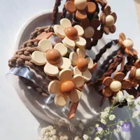 سوپر کش بافت مدل گل - اکسسوری لاور