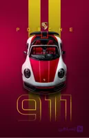 تابلو شاسی طرح پورشه 911
