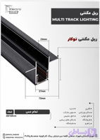 ریل مگنتی توکار