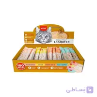 بستنی تشویقی گربه | بسته 100عددی