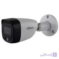 دوربین مداربسته بولت آنالوگ داهوا مدل DH-HAC-HFW1209CP-A-LED با رزولوشن 2 مگاپیکسل، دید در شب تمام رنگی تا 20 متر، فناوری HDcvi، قابلیت ضبط صدا، استاندارد ضدآب IP67 و فناوری BLC، DWDR و AGC