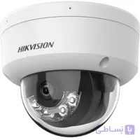دوربین مداربسته دام تحت شبکه هایک ویژن مدل DS-2CD1123G2-LIU با رزولوشن 2 مگاپیکسل، لنز ثابت 2.8 یا 4 میلی‌متر، دید در شب تا 30 متر با نور سفید، میکروفن داخلی، قابلیت بزرگنمایی دیجیتال و ماسک محدوده حریم شخصی
