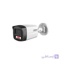 دوربین مداربسته بولت تحت شبکه داهوا مدل DH-IPC-HFW1239TL1-A-IL با حسگر 2 مگاپیکسل، لنز ثابت 3.6 میلی‌متری، دید در شب رنگی تا 30 متر، میکروفون داخلی، استاندارد IP67 و پشتیبانی از PoE