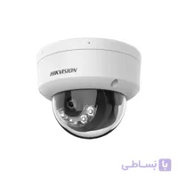 دوربین مداربسته بولت تحت شبکه هایک ویژن مدل DS-2CD1143G2-LIU با حسگر CMOS، کیفیت 4 مگاپیکسل، لنز 2.8 میلی‌متری، زاویه دید 106 درجه، قابلیت POE، دید در شب تا 30 متر، ضبط صدا و فناوری‌های BLC، WDR و DNR