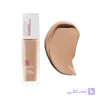 کرم پودر میبلین مدل super stay شماره 130 رنگ باف بژ ( بژ نخودی )MAYBELLINE SUPER STAY24H FOUNDATION NO.130 BUFF BEIGE