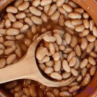 لوبیا چیتی پخته نعنا آبی ۴۰۰ گرمی