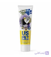 خمیر مالت مولتی ویتامینه گربه یو اس پت (US Pet) ۱۱۰ گرم | ضد گلوله مویی و تقویت‌کننده