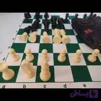 صفحه و مهره شطرنج پوریا ‌مدل ‌B با کیف کیسه ای