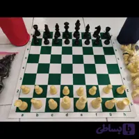 صفحه و مهره شطرنج پوریا A با کیف لوله ای