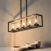 لوستر کانتری مدرن K101 با 5 شعله