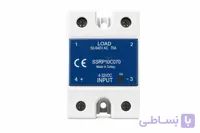 رله حالت جامد EMAS SSRP1DC070 70A با ورودی 4-32VDC و خروجی 50-640VAC