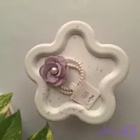 کش مو مجلسی مرواریدی گل دار