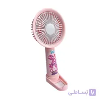 فن دستی طرح استیج سه سرعته هولدر موبایل دار | شارژی