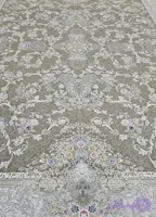 فرش رزالین کرم 1200شانه تراکم 3600 9 متری