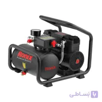 کمپرسور هوا رونیکس مدل RC-0613 ظرفیت ۶ لیتر بدون روغن بی‌صدا