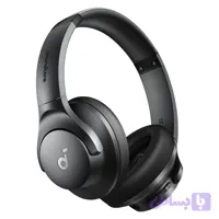 هدفون بلوتوثی انکر مدل Soundcore Q20i با نویز کنسلینگ فعال (ANC)، درگاه شارژ USB Type-C، دارای 2 میکروفون داخلی و 2 میکروفون خارجی، پشتیبانی از صدای Hi-Res از طریق کابل AUX