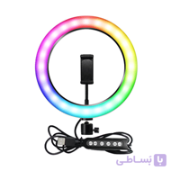رینگ لایت آر جی بی MJ36 RGB RING LIGHT - آکادمی کودکی
