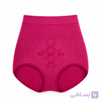 شورت گنی کمر بلند طرحدار زنانه