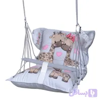 تاب کودک مدل زرافه مهربون (پارچه مخمل 12 طنابه)