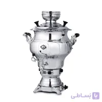 سماور گازی اتوماتیک عالی نسب مدل نقشینه سیمین 6 لیتری | ارتفاع 46 سانتی‌متر