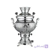 سماور گازی شاهکار مدل مهدیس قلمزده 6 لیتری (زیرکابینتی )