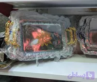 سینی پذیرای استیل دوعدد تونیش مدلTN1303