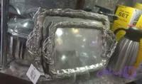 سینی پذیرایی استیل دو عددی خارجی مارک تونیش طرح کلاسیک