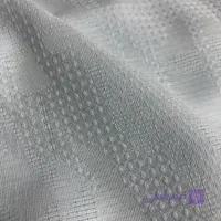 پارچه لینن ژاکارد رنگ آبی روشن کد 2840