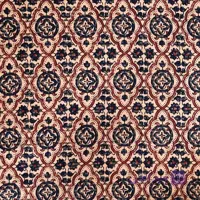 پارچه ژاکارد کوک دوزی طرح سنتی صورتی کد 2849