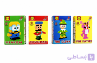 لگو ۲۰۰ تکه شخصیت انیمیشن کوچک
