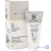 ضدآفتاب بژ تیره SPF50 پوست خشک سانیورا 50 میلی