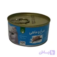 کنسرو غذای گربه وکسی مدل مرغ و ماهی وزن 110 گرم