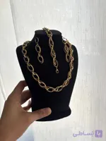 سروریس تراش دار طرح طلا