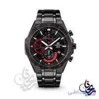 ساعت مردانه کاسیو مدل CAS_R11 | کورنوگراف تاچیمتر تمام مشکی