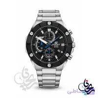 ساعت مردانه کاسیو مدل CAS_R8 | کورنوگراف تاچیمتر و بزل فیبر کربن مشکی