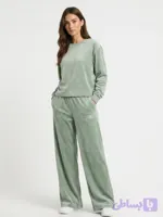 شلوار مخمل زنانه برند پوما Puma Velour Stright leg