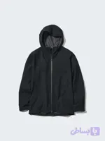 کاپشن تک لایه ضدآب برند یونیکلو Uniqlo Blocktech parka 3D cut