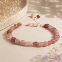 دستبند ناگتی رز کوارتز مادگاسکار