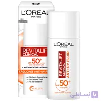 ضد آفتاب فلوئیدی لورآل Revitalift Clinical SPF50+