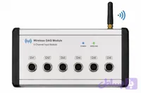 ماژول (AMXw0664) دیتالاگر بیسیم 6 کانال 24 بیت با سرعت 64K/s (ولتاژی-جریانی)
