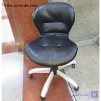 صندلی چرخدار میز تحریر مدل زین اسبی اپن و مغازه