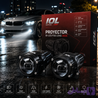 لنز سه چشم خودرو IOL 80 وات BI-LED (نور خطی)