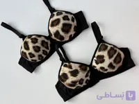 سوتین کاپدار پلنگی زنانه