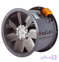 فن آکسیال سیلندری دمنده مدل DASP-KN140-4T-710-32deg