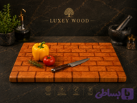 تخته گوشت تمام‌ چوب راش و عناب luxey wood