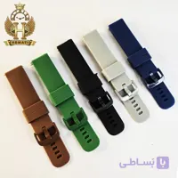 بند ساعت مچی سیلیکونی طرح دار BAND16202 (سایز 20)
