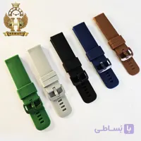 بند ساعت مچی سیلیکونی طرح دار BAND16203 (سایز 22)